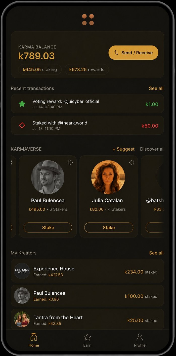 The Karma wallet